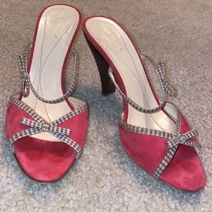 Kate Spade Coral Mules size 7.5